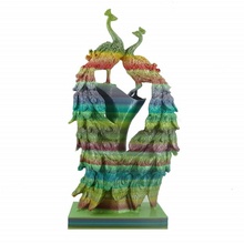 pair peacocks toys & games animal art 3d print model - Mito3D