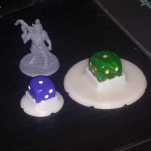 rpg monster proxies objective marker tabletop dice token d&d dnd pathfinder starfinder proxy 3d print model - Mito3D