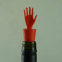 handy bottle stopper - & garden hand hands kitcken bottlestop 3d print model - Mito3D