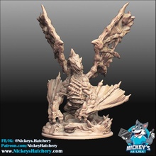 muté Mort vivant dragon table jeux société dnd 3d print model - Mito3D