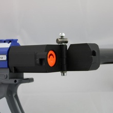 nerf azione adattatore nerfgun pistola mod blaster dartblaster dartgun 3d print model - Mito3D