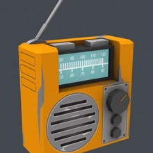 chatarra mecánico radio axolot juego 3d print model - Mito3D