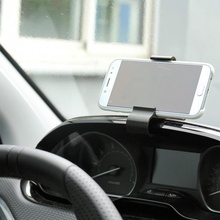 smartphone clamp dashboard car holder mobile stand support pince portable gps telephone voiture 3d print model - Mito3D