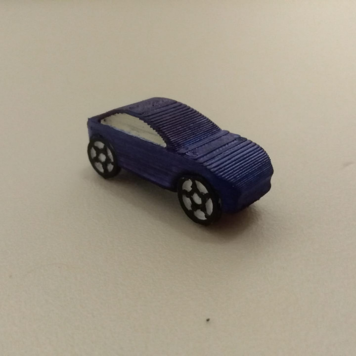 3d modelado coche vehiculo sencillo inventor tuturial 3D print model - Mito3D