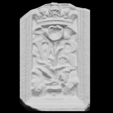 Weston Park gate post Carving sheffield uk Scan Stein Post Tor 3d print model - Mito3D