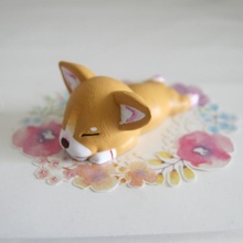 preso panggi negozio animale arte carina design cane figurina statua giocattolo cucciolo d'arte designertoy 3d print model - Mito3D