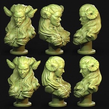 succubusts store 3d stl bust creature miniatures monster printing statue miniature succubus patreon printers scaled sculpting tytantroll 100m patreoncreator 3d print model - Mito3D