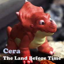 cera land time cartoon cute dinosaur funny movie spike toys animation ducky petrie littlefoot 3d print model - Mito3D
