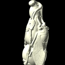 zucca antico Cinese 3d print model - Mito3D