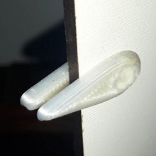 locking tab door strap fixed chape 3d print model - Mito3D