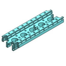 rail straight ra 4a mechanics education fun modular play toy build engineering module he-ideas 3d print model - Mito3D