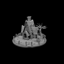 cadı ev fantezi orman casa fantazi Bruja 3d print model - Mito3D