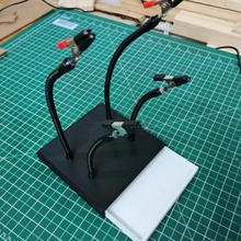 hand godzilla small storage box helping helping-hands klammer klamp 3d print model - Mito3D