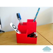 pencil holder & garden office desktop pencilholder halter oficina escritorio schreibtisch lapicero ro kuli 3d print model - Mito3D