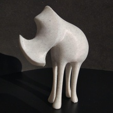 rhinocéros décoratif art boutique Noël décoration cadeau Bureau sculpture déco ignadeco 3d print model - Mito3D