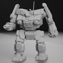 aws-8q awesome battletech fun game miniatures model robot terrain toy wargames wargaming miniature boardgames mech boardgame tabletop wargame mechwarrior 28mm gaming mwo 3d print model - Mito3D