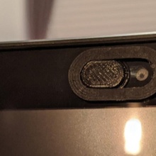 webcam couverture gaine glissière 3d print model - Mito3D