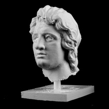 ritratto alessandro grande museo metropolitano arte york scansione ellenistico scultura 3d print model - Mito3D