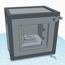 flash drive safe tinkermechanical tinkercad 3d print model - Mito3D
