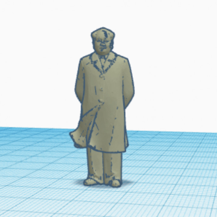 maozedong chino política 3D print model - Mito3D