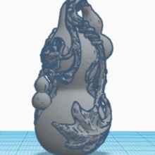 guord ancient chinese plant 3d print model - Mito3D