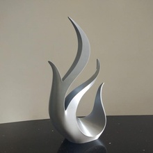 decorativo llamas Navidad Arte decoración regalo oficina escultura fuego deco llama ignadeco 3d print model - Mito3D