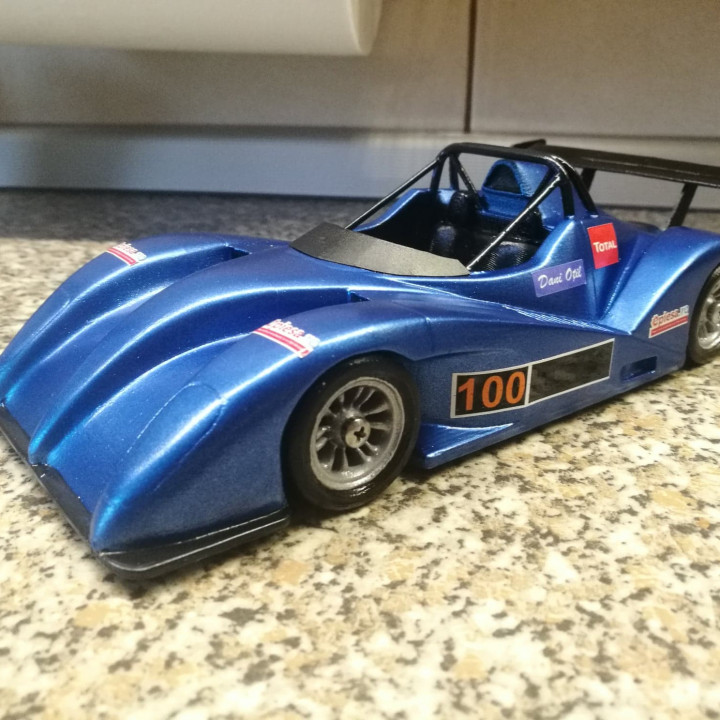 radical sr4 3d print ready model rc cars car race radicalsr4 racecarmodel 3D print model - Mito3D