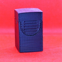canone batteria scatola titolare supporto maneggevole Conservazione batterie 3d print model - Mito3D