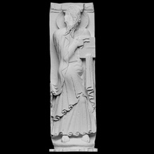 havari Thomas açık kitap taramak 3d Hıristiyanlık din Fransa oyuncular high relief ikonoklazm Artec Romanesk Openglam artec eva smk open st gilles du gard yazı 3d print model - Mito3D