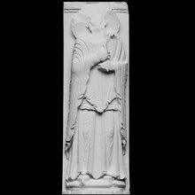 apostle jacob younger scan 3d christianity hand sculpture religion france cast high-relief iconoclasm artec romanesque openglam artec-eva smk-open st-gilles-du-gard 3d print model - Mito3D