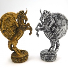 dragon chess horse knight board games resin 3d print model - Mito3D