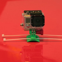 gopro fixação universal gadgets aparelhos eletrônicos 3d print model - Mito3D