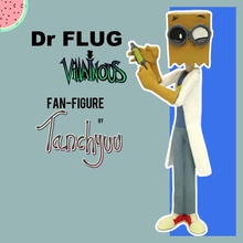 dr flug villainous fanfigure cartoon network 3d print model - Mito3D