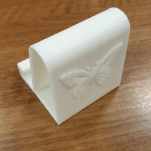 kelebek seyyar Kulp destek mobile sahibi 3d print model - Mito3D
