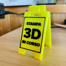 Stampa 3d Corso mini zemin ayakta durmak stampa3d Checchiadesign standı devam etmekte 3d print model - Mito3D