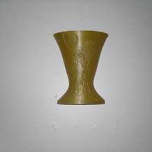 Mauer hängend Vase 3d drucken Modell Dekorationen 3d print model - Mito3D