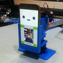 oluşturmak yapay zeka akıllı telefon robot mobbob robotlar 3d print model - Mito3D