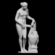 colonna Venere Afrodite Knidos scansione femmina dea Grecia mitologia nudo Vaticano prassitele attica museo pio clementino gabinetto delle maschere 3d print model - Mito3D