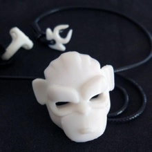 monkey necklace store pendant art gift sculpture ignadeco 3d print model - Mito3D