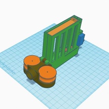 automatic nerf shooter tinkercad 3d print model - Mito3D