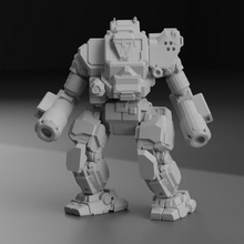 on1-p orion protector battletech fun game miniatures model robot terrain toy wargames wargaming miniature boardgames mech boardgame tabletop wargame mechwarrior 28mm gaming mwo 3d print model - Mito3D