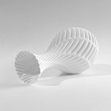 fern vase bottle container desk gift office pot style table planter caddy homewares urn spiralise 3d print model - Mito3D