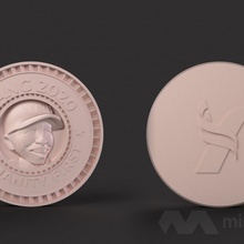 yang coin andrew yanggang yang2020 3d print model - Mito3D