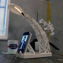 untitled lamp - support free & garden bedroom desk kitchen led office table livingroom productdesign supportfree lightning bedsidetable 3d print model - Mito3D