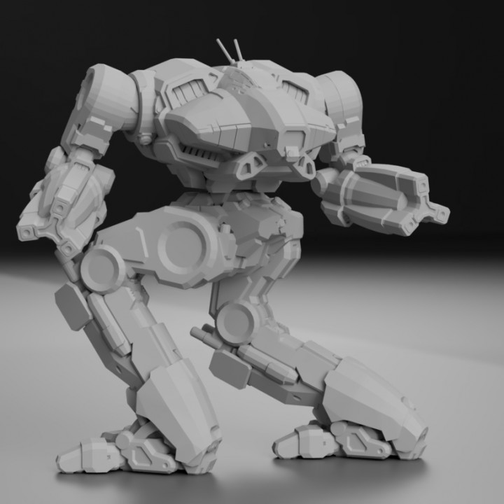 supernova principal battletech divertido juego miniaturas modelo robot terreno juguete juegos guerra miniatura mesa mech mechwarrior 28mm azar mwo 3D print model - Mito3D