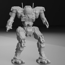 vl 2t vulcan battletech Diversão jogos miniaturas modelo robô terreno brinquedo guerra miniatura tabuleiro mech jogo tampo mesa mechwarrior 28mm mwo 3d print model - Mito3D