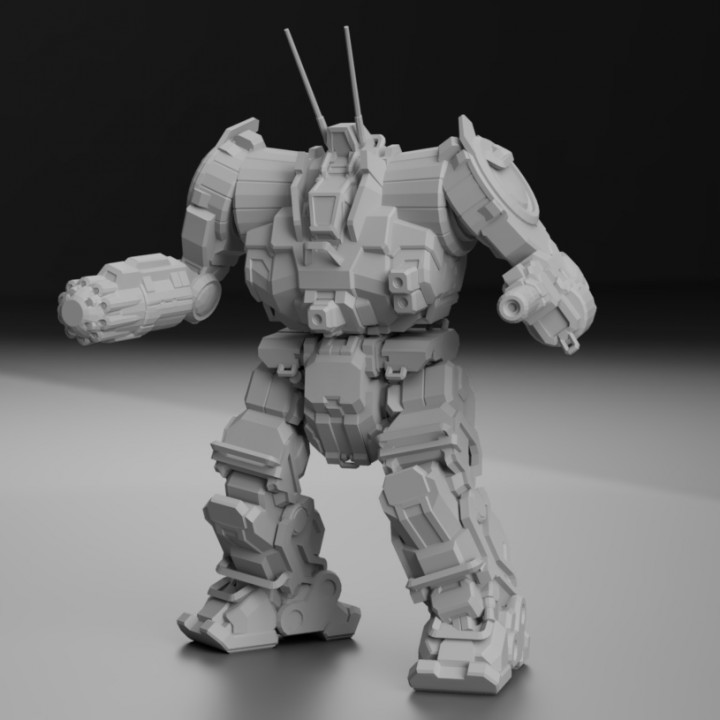 zeu-5t zeus battletech fun game miniatures model robot terrain toy wargames wargaming miniature boardgames mech boardgame tabletop wargame mechwarrior 28mm gaming mwo 3D print model - Mito3D