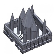 Palácio Principe royale 3d print model - Mito3D