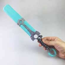 ekko espada 30cm adereços cosplay on line videogame leagueoflegends ekkosword 3d print model - Mito3D