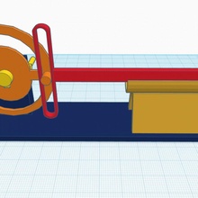 rotasyonel doğrusal krank tinkermekanik 3d print model - Mito3D